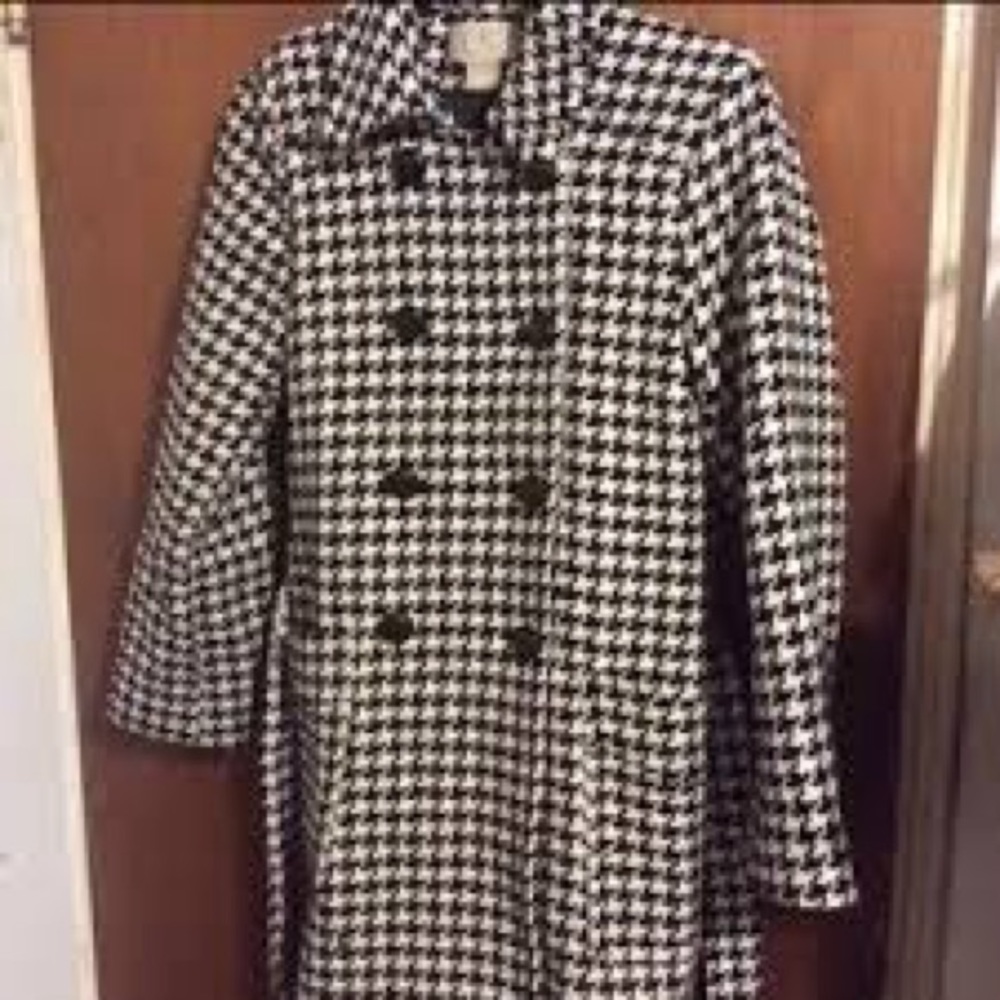 Houndstooth jacket